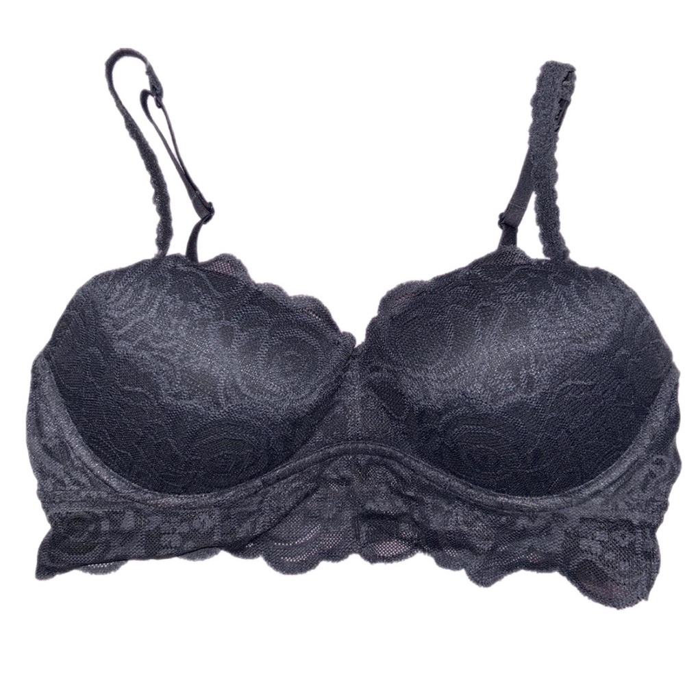 Victoria’s Secret Dark Grey Lace Bralette
